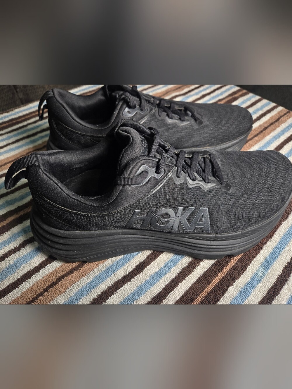 HOKA One One Women's Black Running Shoes - Lightweight Comfort